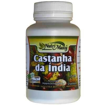 Castanha da Índia 500mg - 60 Cápsulas (60 Doses) - Recover Farma